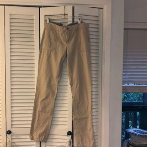 Banana republic heritage khaki pants, size 12 long
